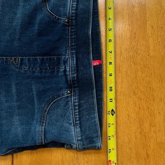 Spanx Distressed Skinny Jeggings Pull On Jeans Tummy Control Pockets, Size M - Picture 7 of 10